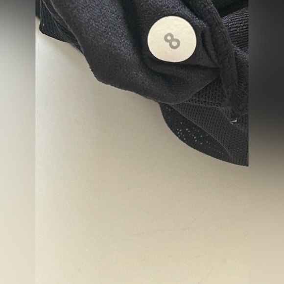 Lululemon InStill Cross Strap Black Tank Top Sz. 8 - Picture 3 of 5